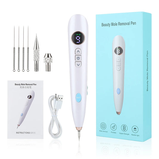 SkinFix™ – עט חשמלי להסרת כתמים ונקודות עור